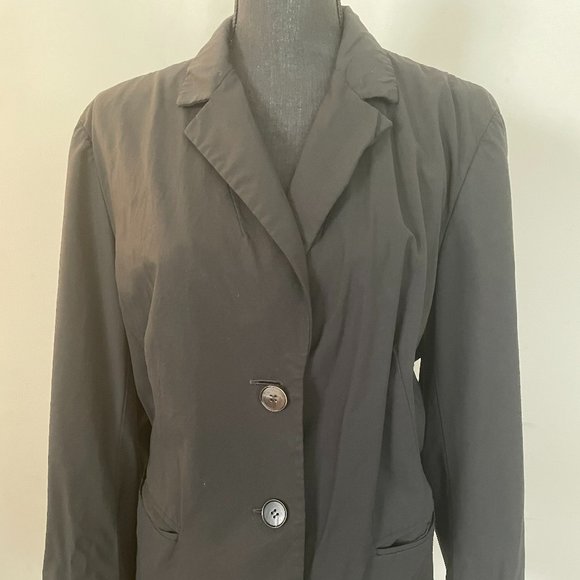 Lafayette 148 Black 2-Button Blazer - Picture 1 of 4